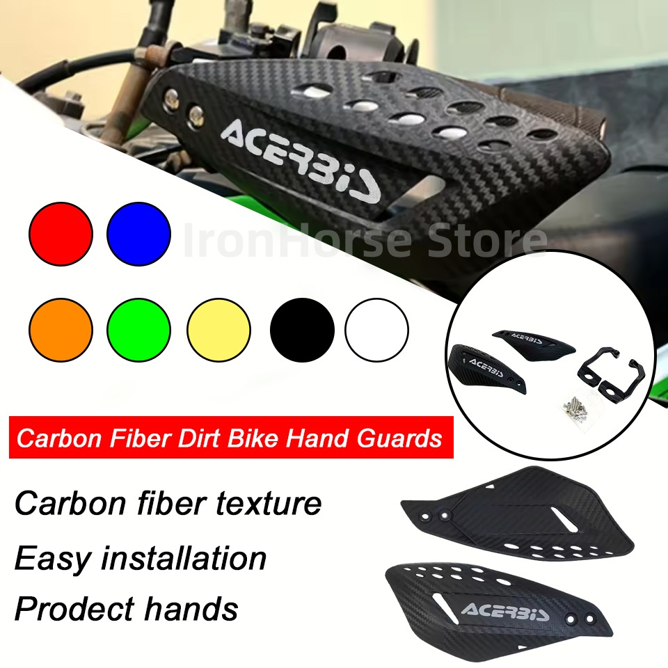Motorcycle Gear And Accessories - Cross Motorcycle Anti-fall Printed Hand guard