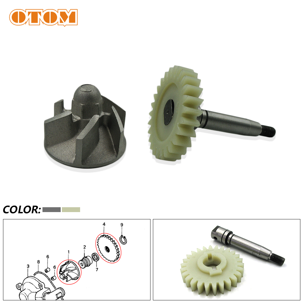 Motorcycle Gear And Accessories - OTOM Motocross Water Pump Impeller Shaft