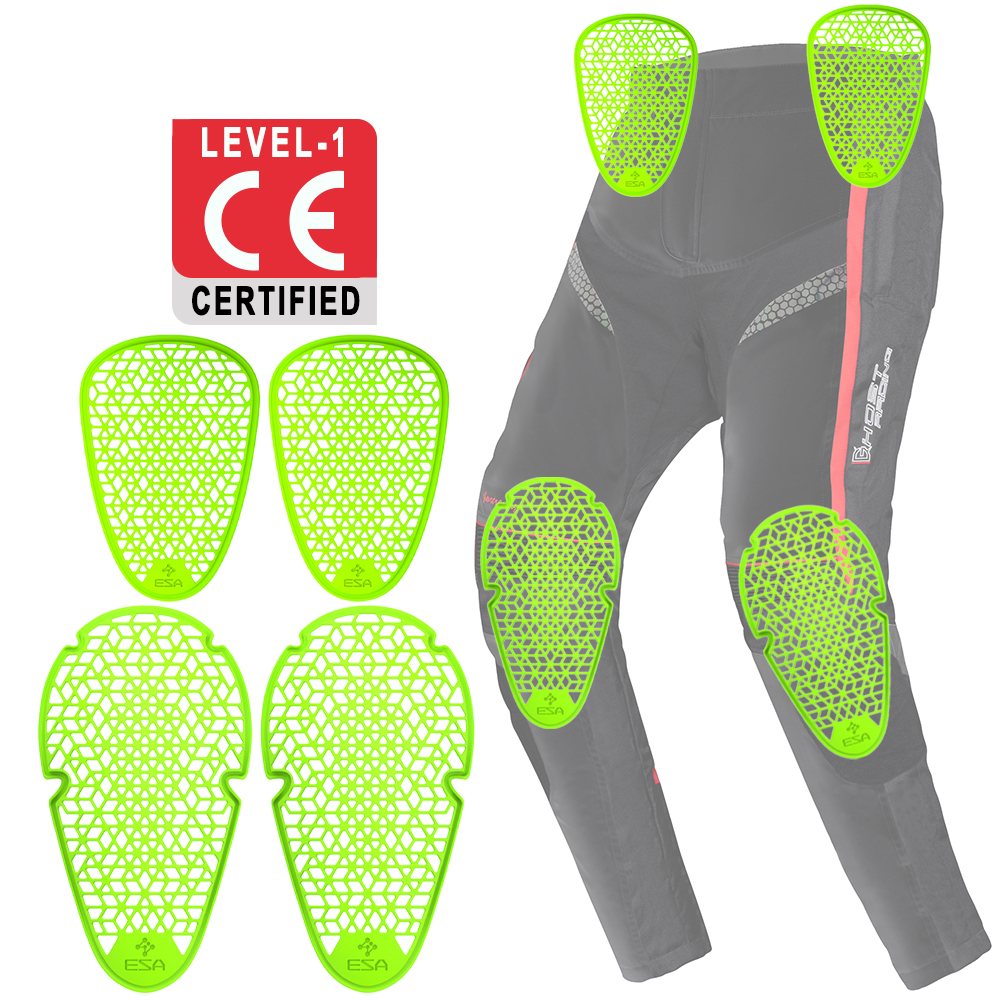 Motorcycle Gear Protection Levels - New CE Level 1 Motorcycle Pants