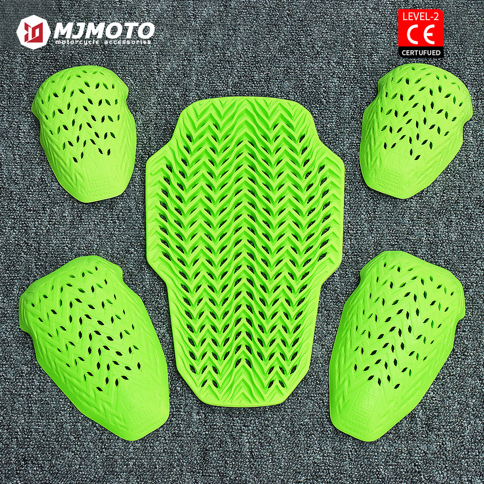 Green Motorcycle CE Level 2 Pr - Motorcycle Gear Protection Levels avis et prix