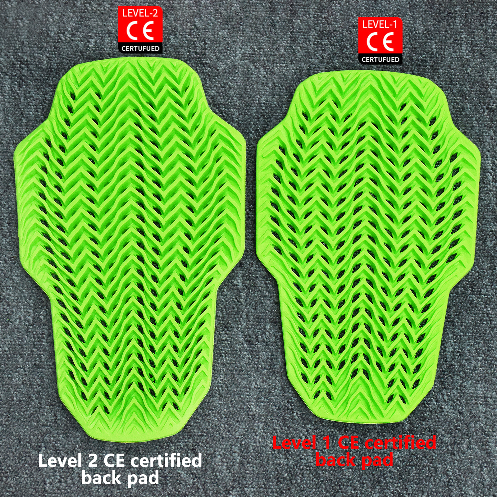 Green Motorcycle CE Level 2 Pr - Motorcycle Gear Protection Levels avis et prix