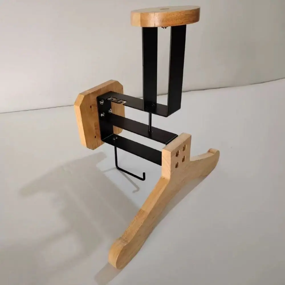 Wood Motorcycle Helmet Holder  - Motorcycle Gear Display Rack avis et prix