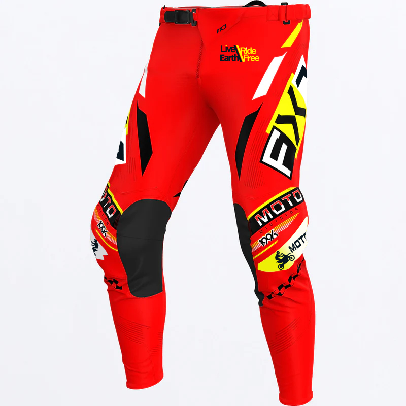 motocross pants  red Children  - Motorcycle Gear Bundle avis et prix
