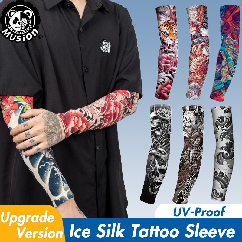 Musion New Seamless Tattoo Sle - Motorcycle Gear Sleeve avis et prix