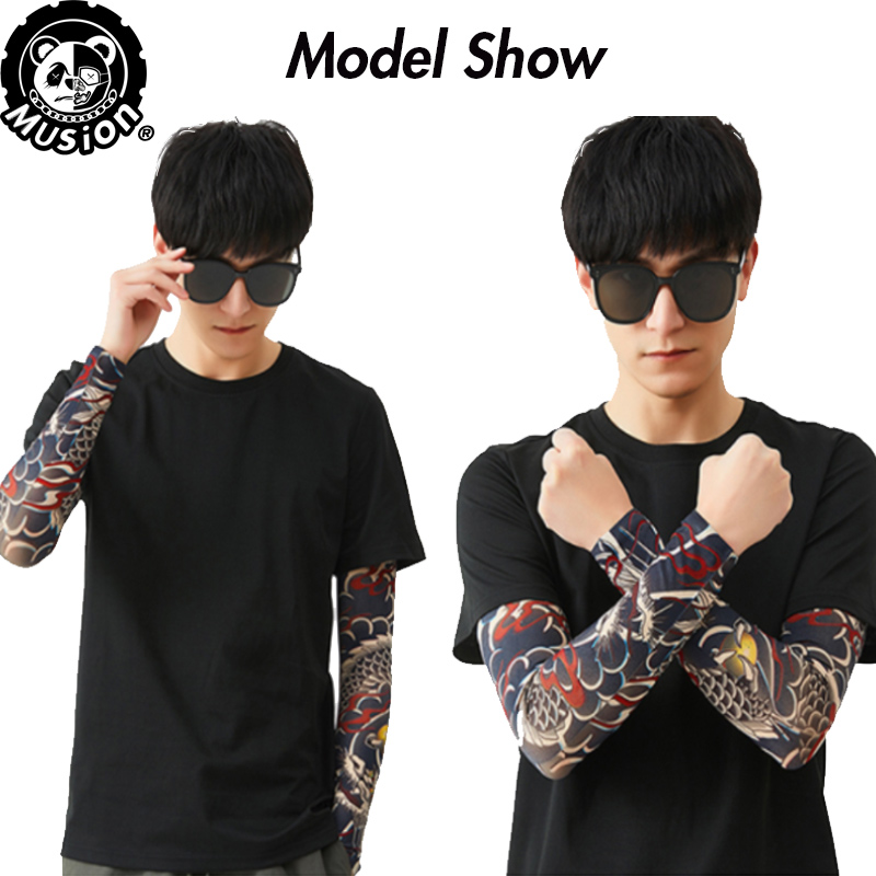 Musion New Seamless Tattoo Sle - Motorcycle Gear Sleeve avis et prix