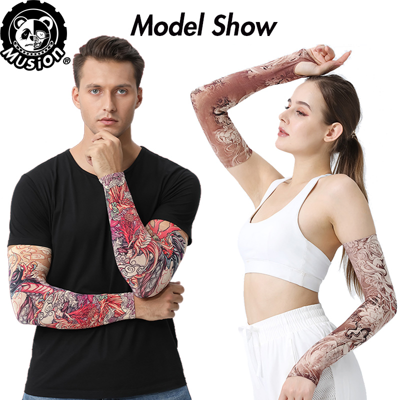 Musion New Seamless Tattoo Sle - Motorcycle Gear Sleeve avis et prix
