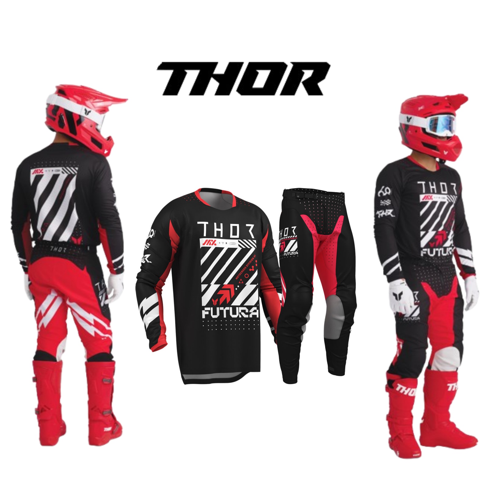 Motocross Gear Set Top Off Roa - Motorcycle Gear Bundle avis et prix