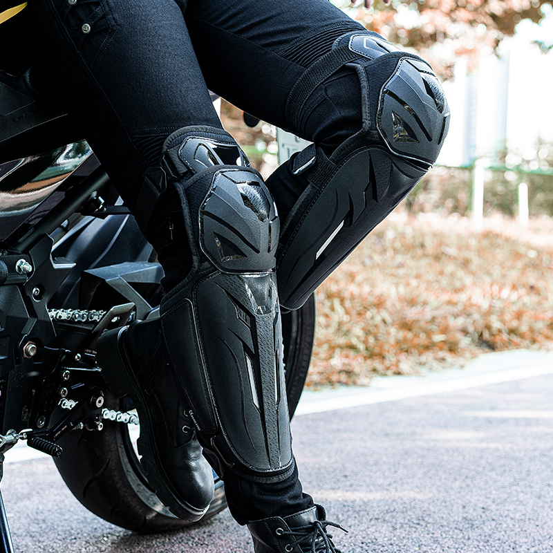 Motorcycle Knee Pads Three-sec - Motorcycle Gear Protection Levels avis et prix