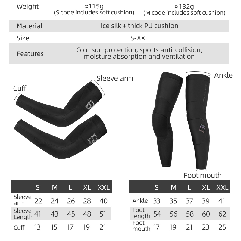 ROCKBROS Motorcycle Anti-colli - Motorcycle Gear Sleeve avis et prix