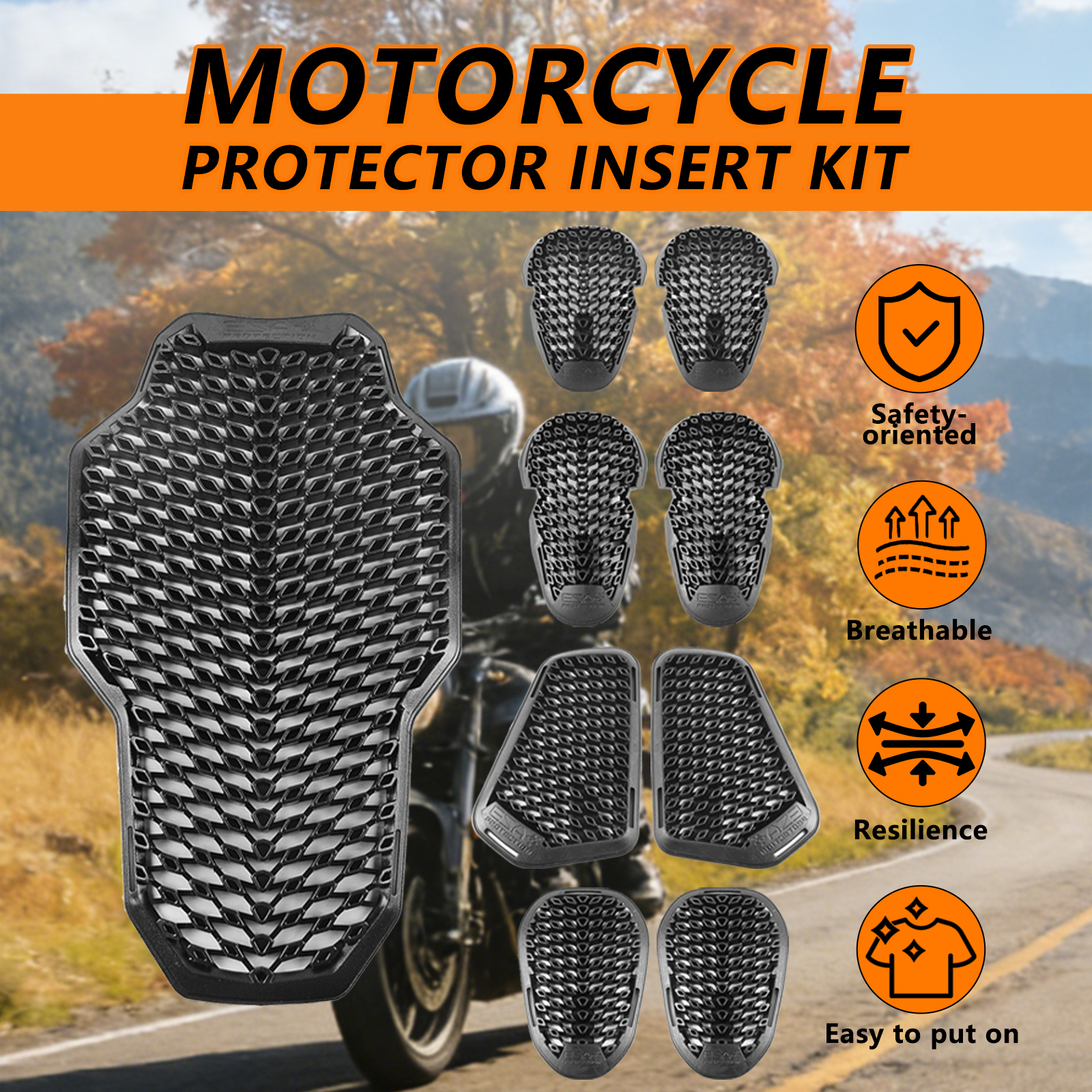 Motorcycle Protector Armor Ant - Motorcycle Gear Protection Levels avis et prix