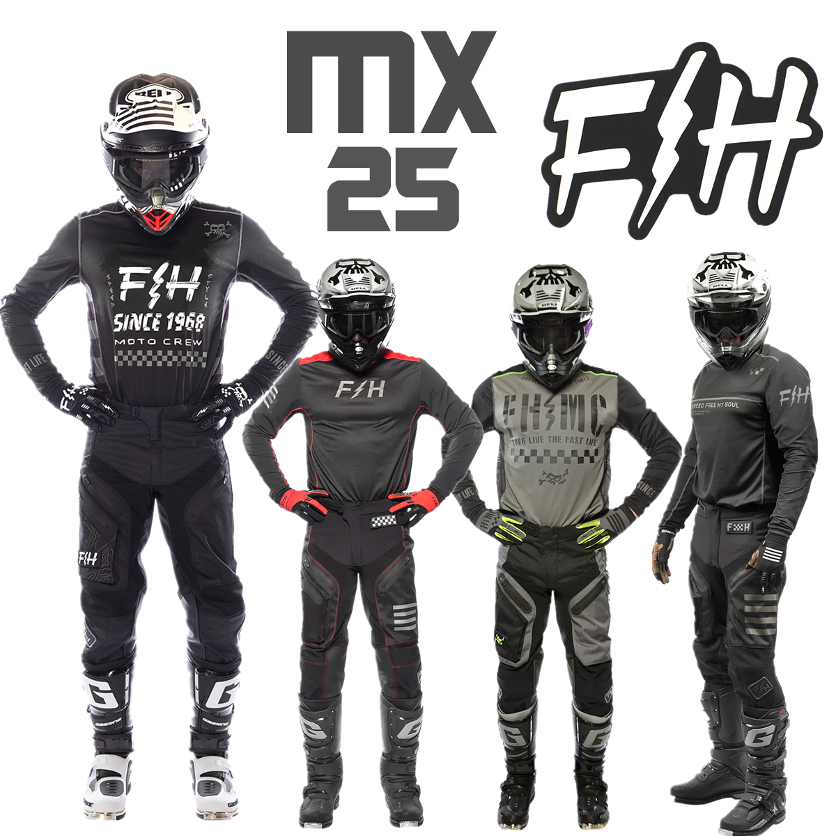 2023 FH Moto Suit Motocross Ge - Motorcycle Gear Bundle avis et prix