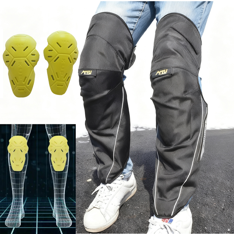 AMU Motorcycle Knee Pads Winte - Motorcycle Gear Protection Levels avis et prix